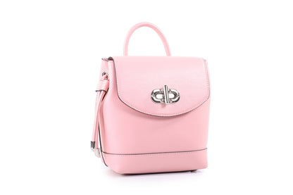 elena mini backpack black Mini-Elena: Italian Made Leather Backpack – LEISARÀ